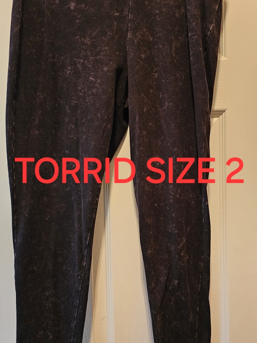 torrid Black Marble Wash Kids Leggings